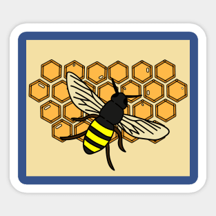 Sweet Honey Bees Beekeeper Beekeeper Sticker